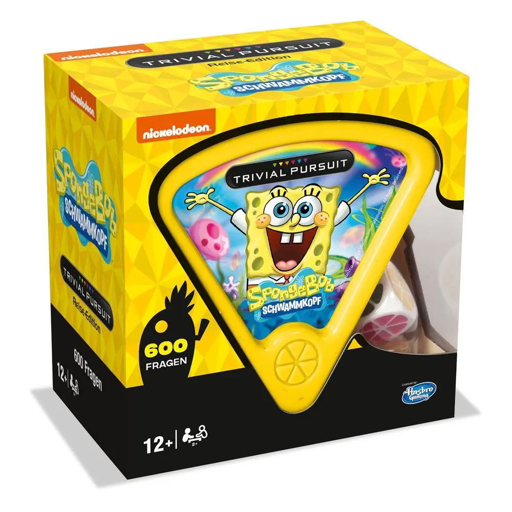 SpongeBob SquarePants Trivial Pursuit Német nyelvű társasjáték termékfotó