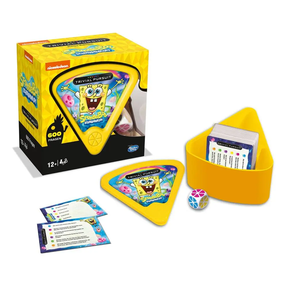 SpongeBob SquarePants Trivial Pursuit Német nyelvű társasjáték termékfotó