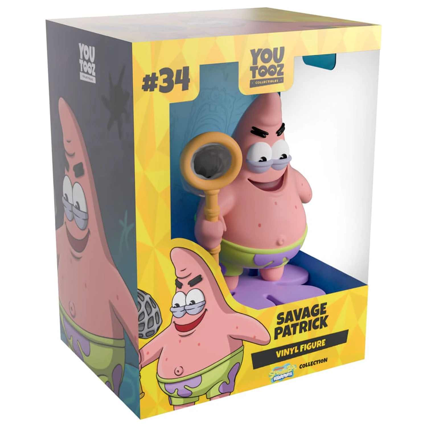 SpongeBob SquarePants Vinyl figura Savage Patrick 11 cm  termékfotó