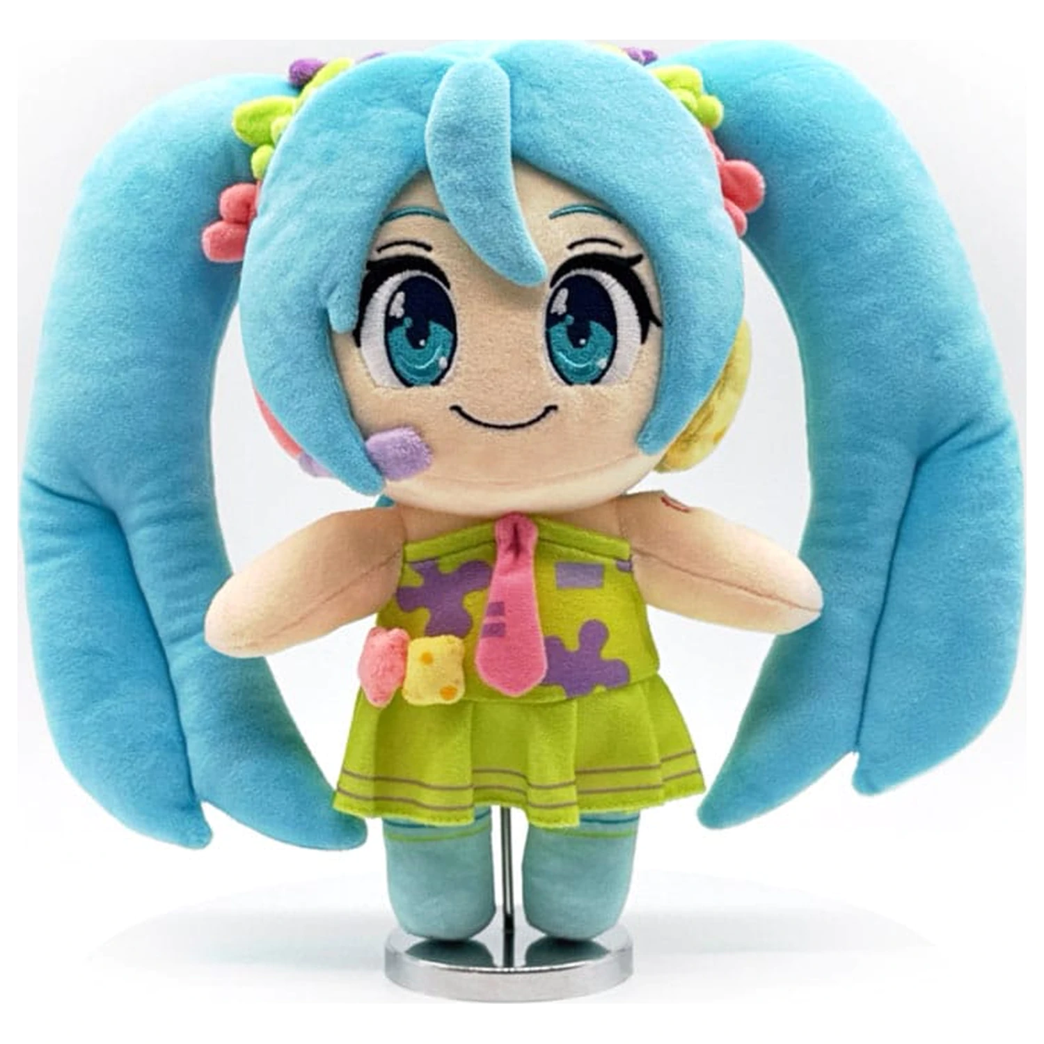 SpongeBob SquarePants x Hatsune Miku Patrick Miku plüss figura 22 cm    termékfotó