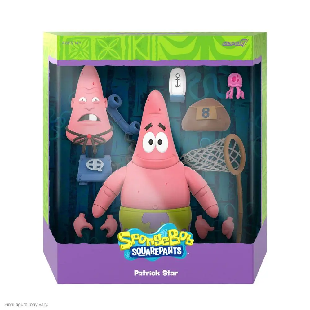 SpongeBob Ultimates Action Figure Patrick 18 cm termékfotó