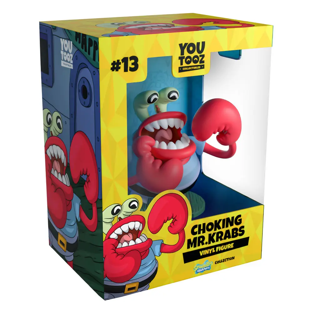 SpongeBob Vinyl figura Choking Mr. Krabs 9 cm termékfotó