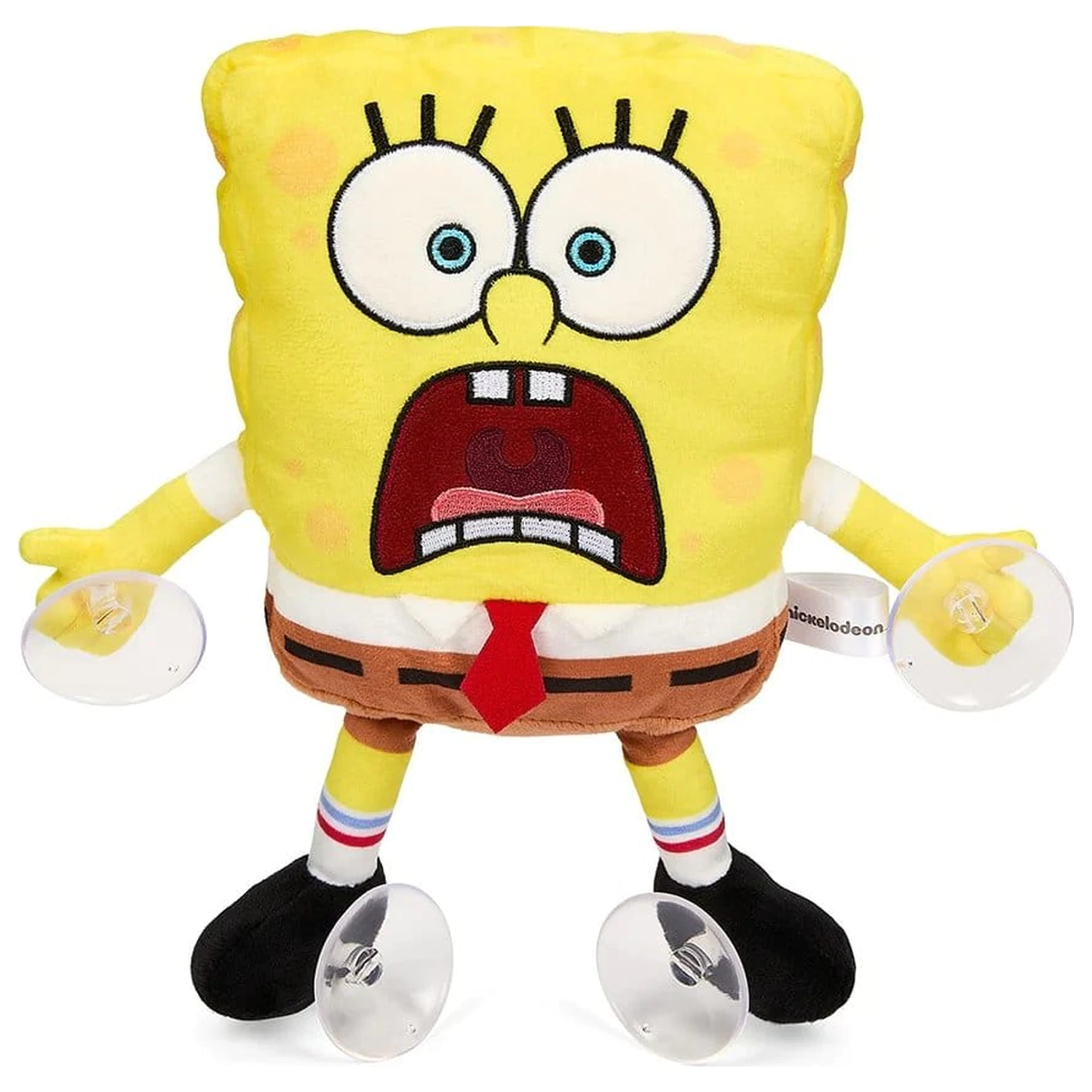 SpongeBob Window Clinger SpongeBob Scared plüss figura 20 cm  termékfotó