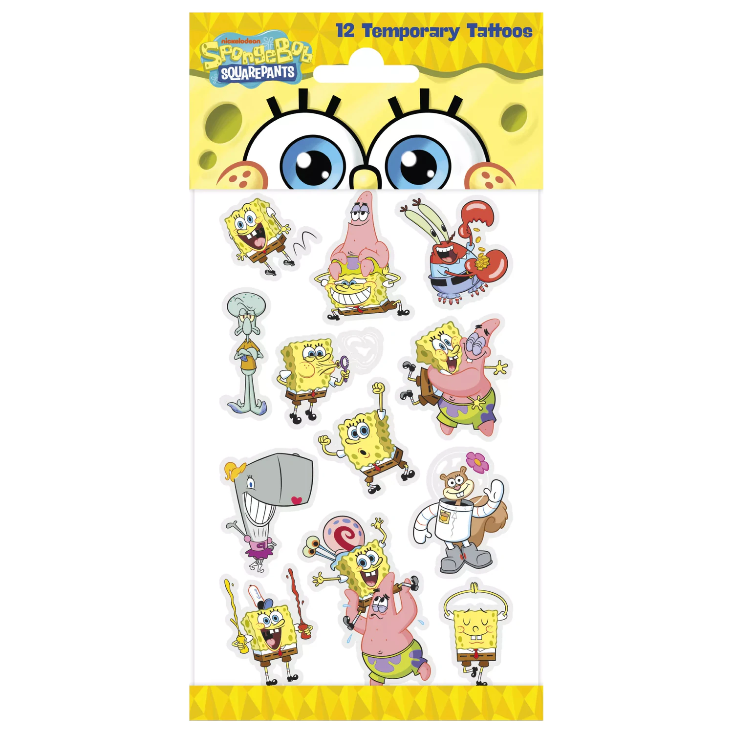 SpongyaBob Fun tetkó 12 db-os termékfotó