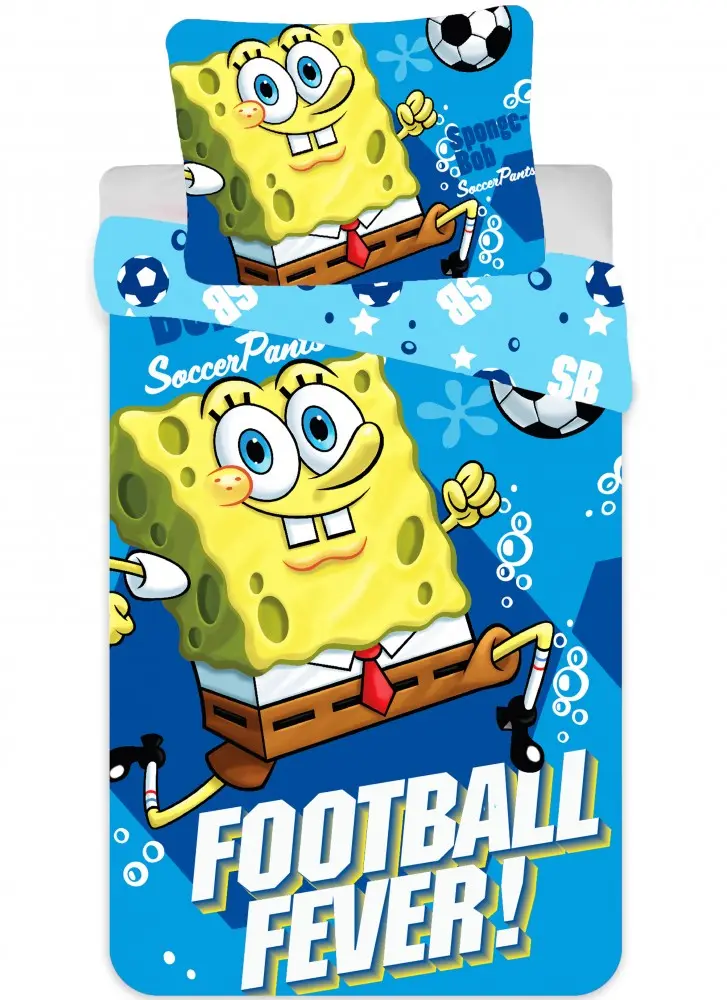 SpongyaBob Gyerek ágyneműhuzat 90×140cm, 40×55 cm termékfotó