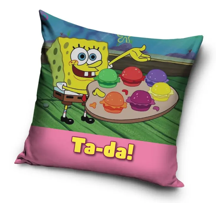 SpongyaBob párnahuzat 40*40 cm termékfotó