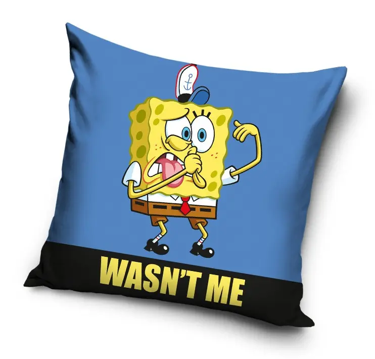 SpongyaBob párnahuzat 40*40 cm termékfotó