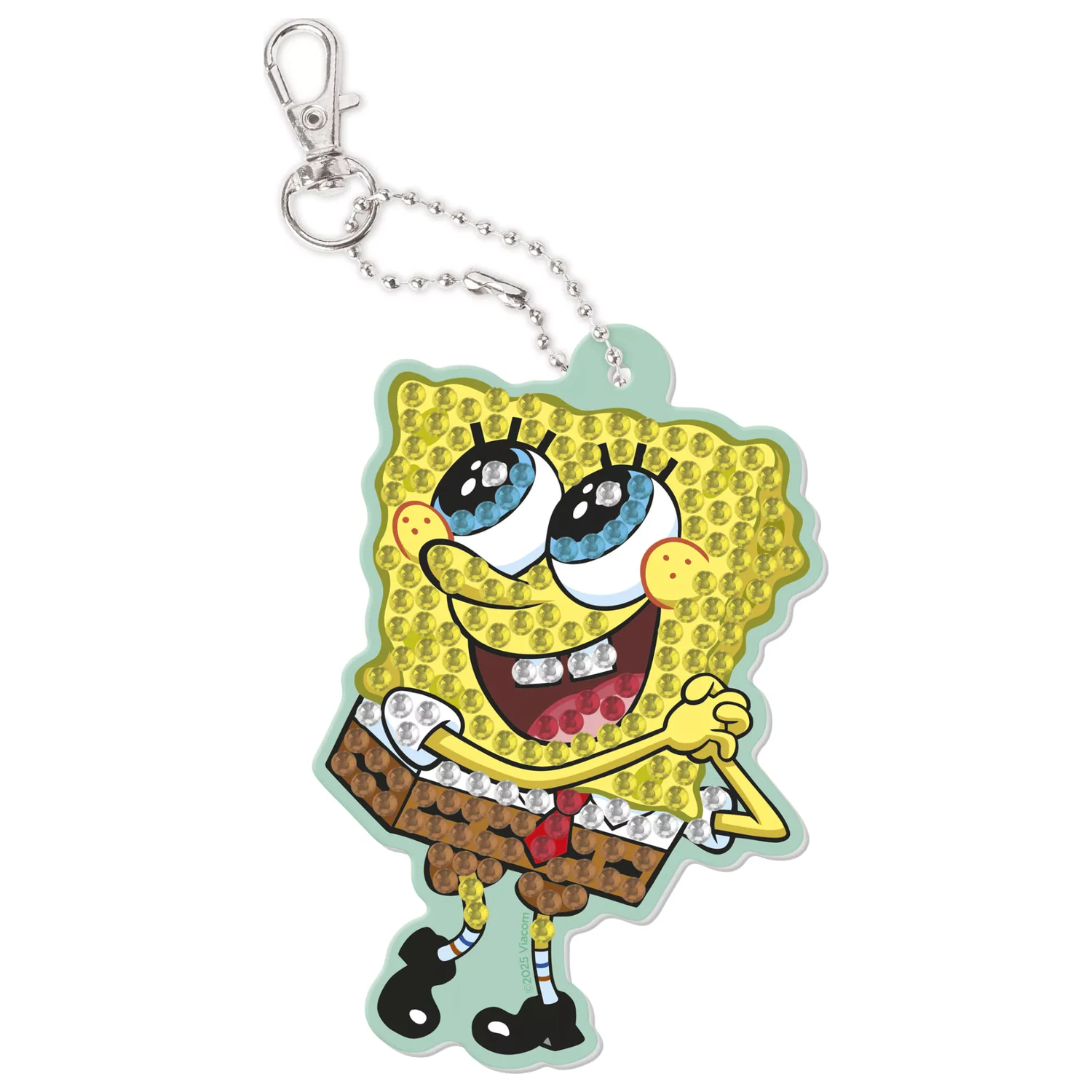 SpongyaBob Smile gyémántszemes kulcstartó készítő szett termékfotó