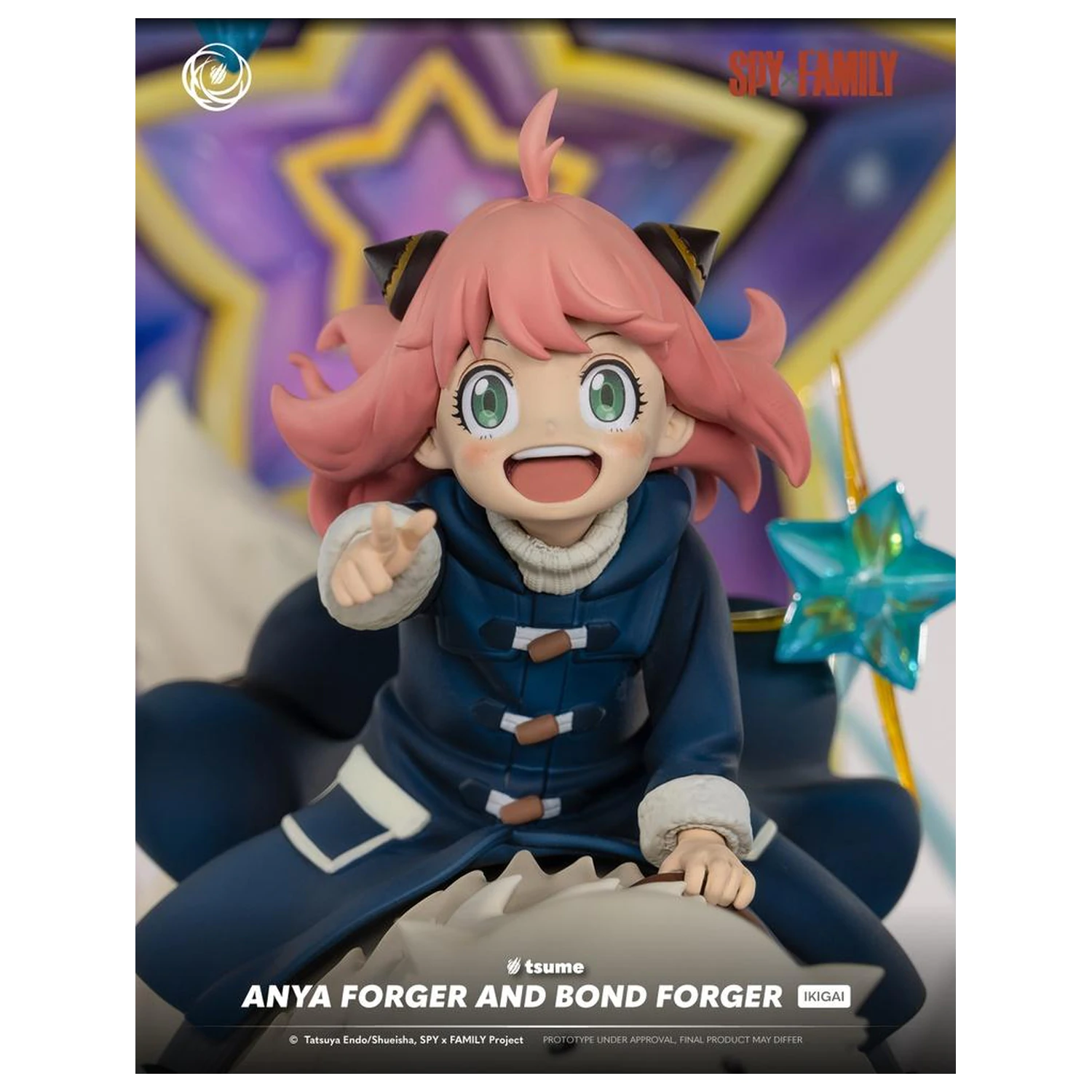 Spy x Family Anya Forger & Bond szobor figura Ikigai 1/6 By Tsume 32cm termékfotó