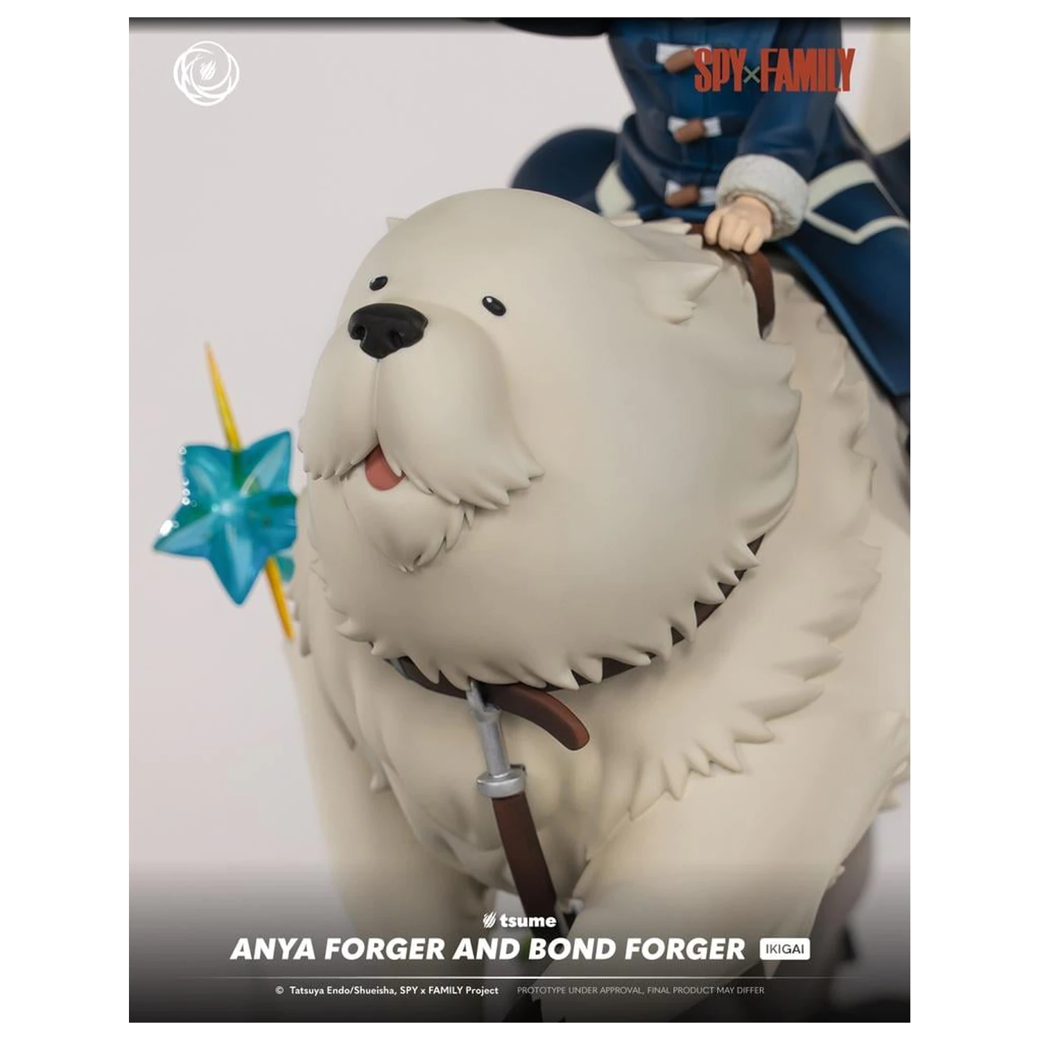 Spy x Family Anya Forger & Bond szobor figura Ikigai 1/6 By Tsume 32cm termékfotó