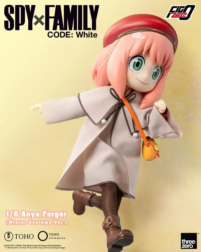 Spy x Family Code: White FigZero Action Figure 1/6 Anya Forger Winter Costume Ver. 17 cm termékfotó