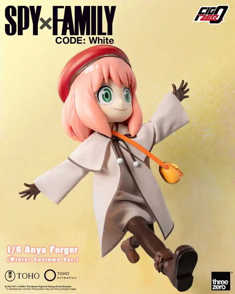 Spy x Family Code: White FigZero Action Figure 1/6 Anya Forger Winter Costume Ver. 17 cm termékfotó