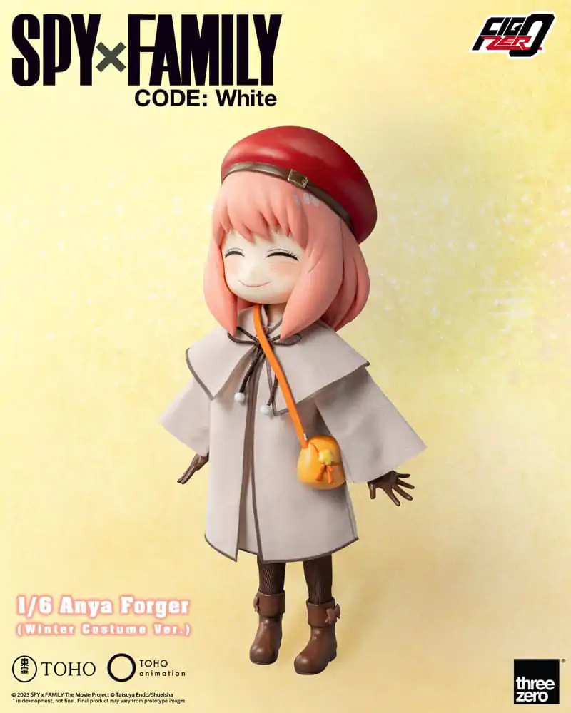 Spy x Family Code: White FigZero Action Figure 1/6 Anya Forger Winter Costume Ver. 17 cm termékfotó