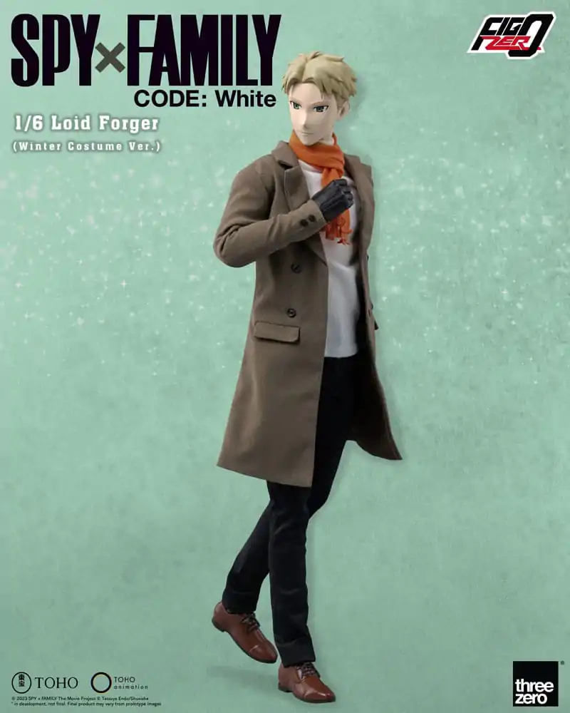 Spy x Family FigZero akciófigura 1/6 Loid Forger (Winter Costume Ver.) 31 cm termékfotó