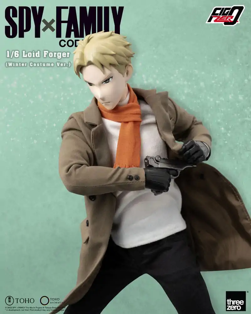 Spy x Family FigZero akciófigura 1/6 Loid Forger (Winter Costume Ver.) 31 cm termékfotó