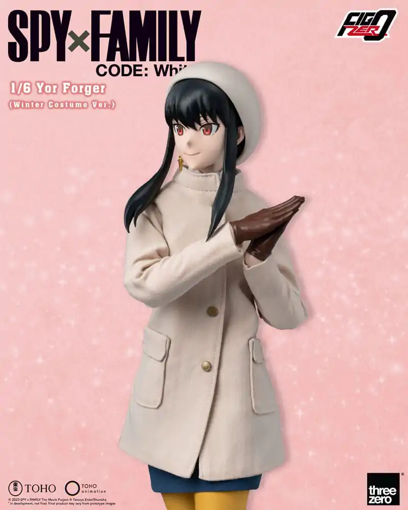 Spy x Family FigZero Action Figure 1/6 Yor Forger (Winter Costume Ver.) 28 cm termékfotó