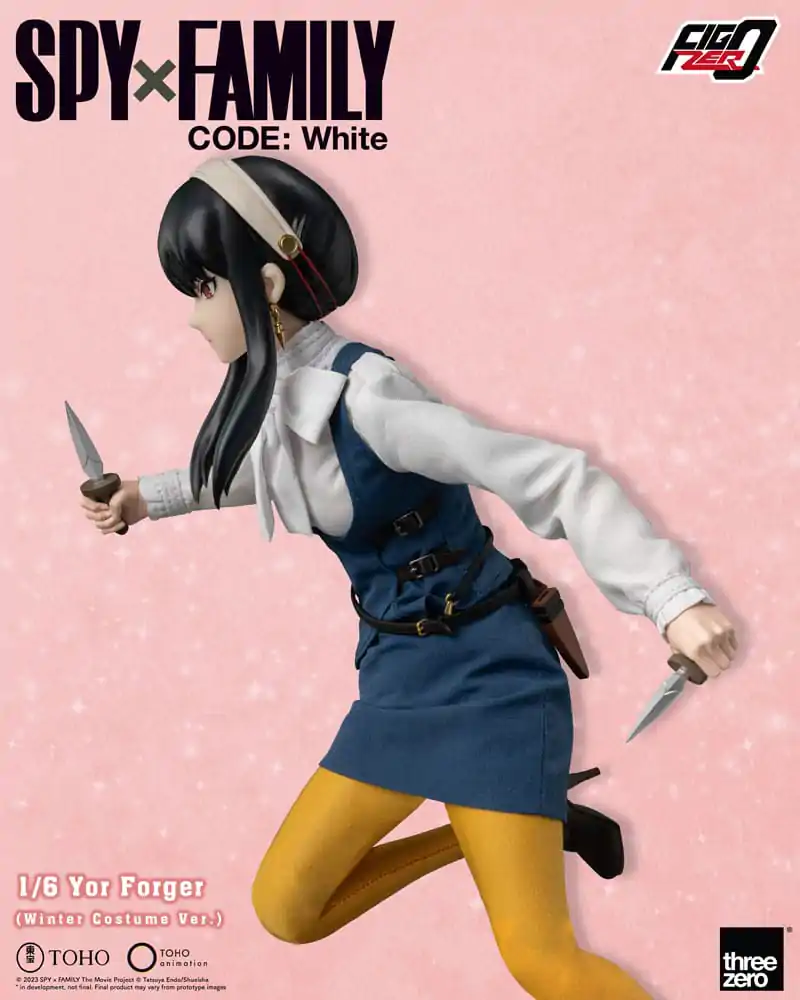 Spy x Family FigZero Action Figure 1/6 Yor Forger (Winter Costume Ver.) 28 cm termékfotó