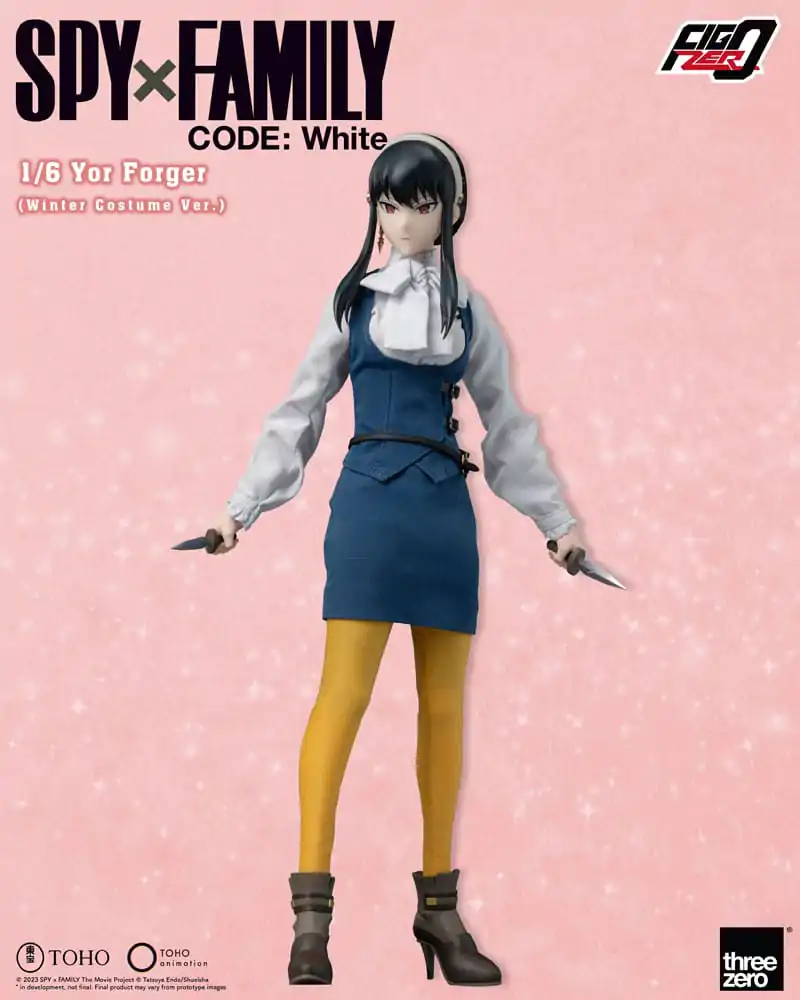 Spy x Family FigZero Action Figure 1/6 Yor Forger (Winter Costume Ver.) 28 cm termékfotó