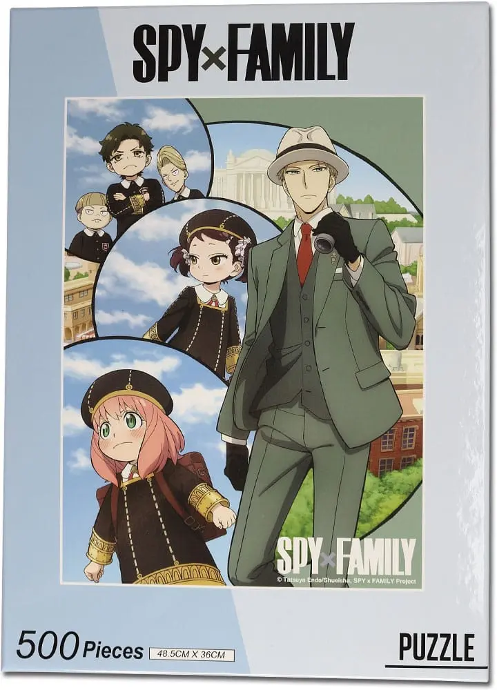 Spy x Family Go to School Puzzle (500 darab) termékfotó