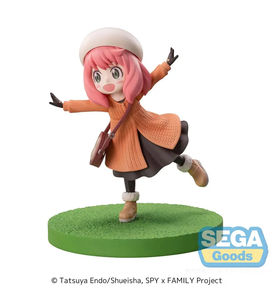 Spy x Family Luminasta Anya Forger Family Ooting PVC szobor figura 12 cm termékfotó