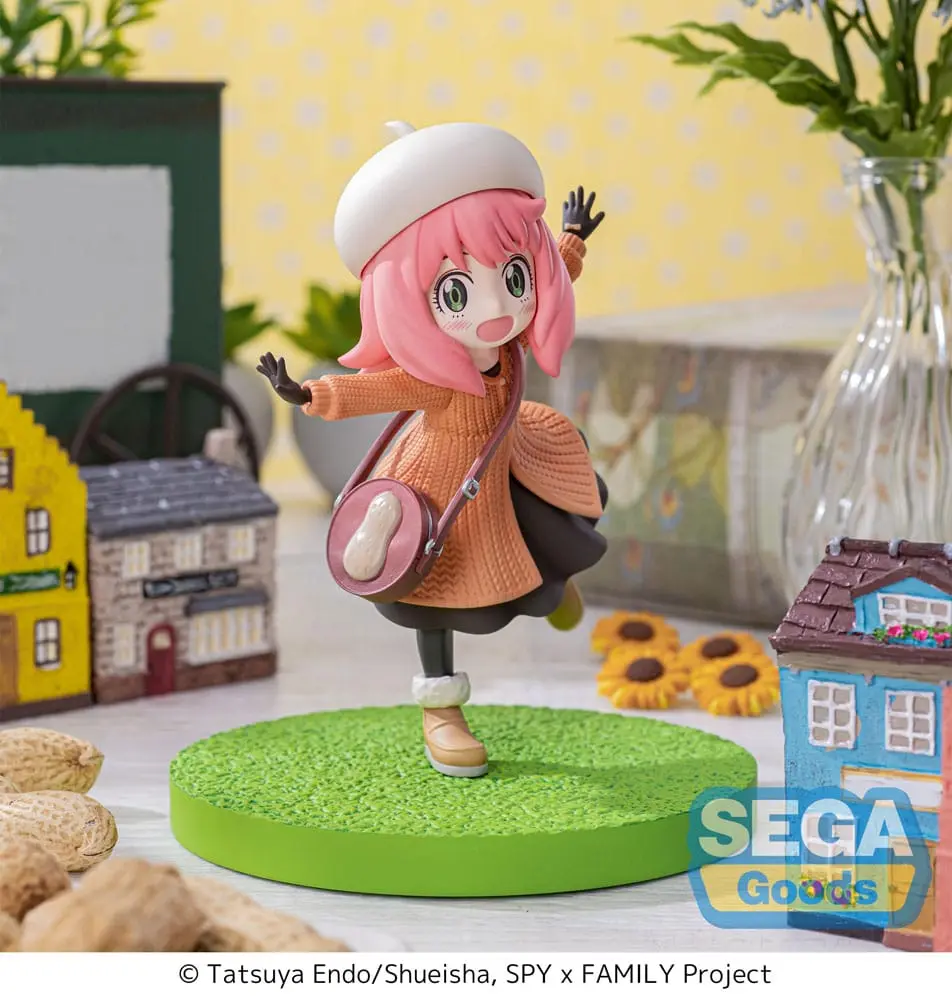 Spy x Family Luminasta Anya Forger Family Ooting PVC szobor figura 12 cm termékfotó