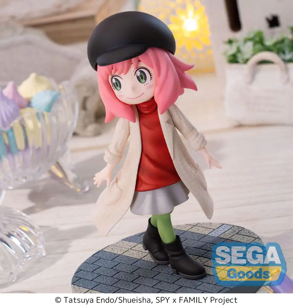 Spy x Family Luminasta Anya Forger Stylish Look Vol. 1 PVC szobor figura 15 cm termékfotó