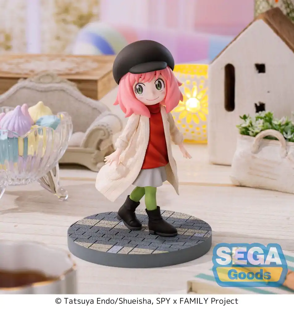 Spy x Family Luminasta Anya Forger Stylish Look Vol. 1 PVC szobor figura 15 cm termékfotó