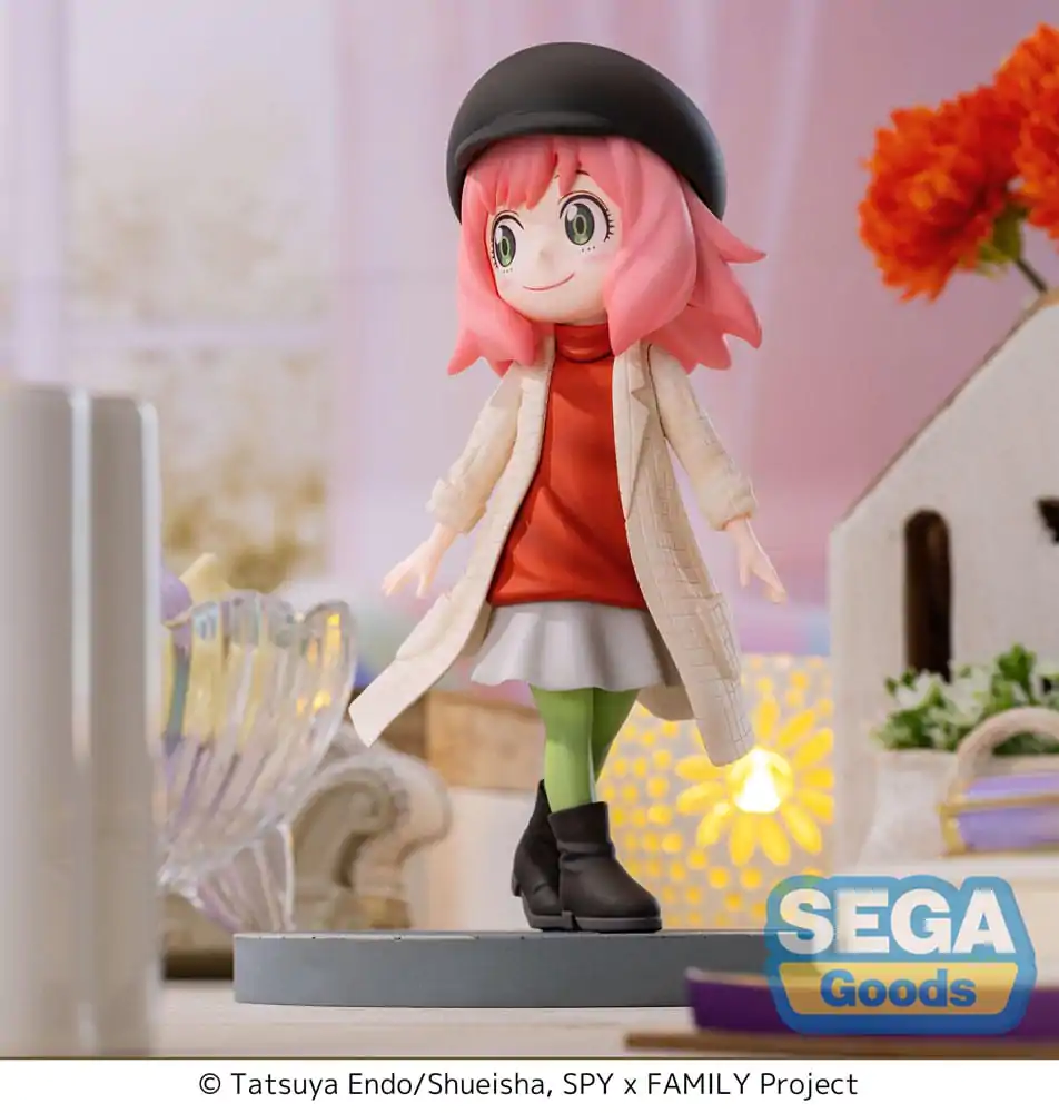 Spy x Family Luminasta Anya Forger Stylish Look Vol. 1 PVC szobor figura 15 cm termékfotó