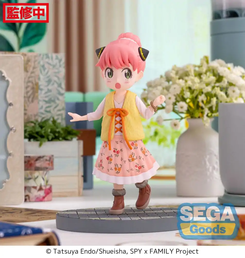 Spy x Family Luminasta Anya Forger Stylish Look Vol. 3 PVC szobor figura 15 cm termékfotó