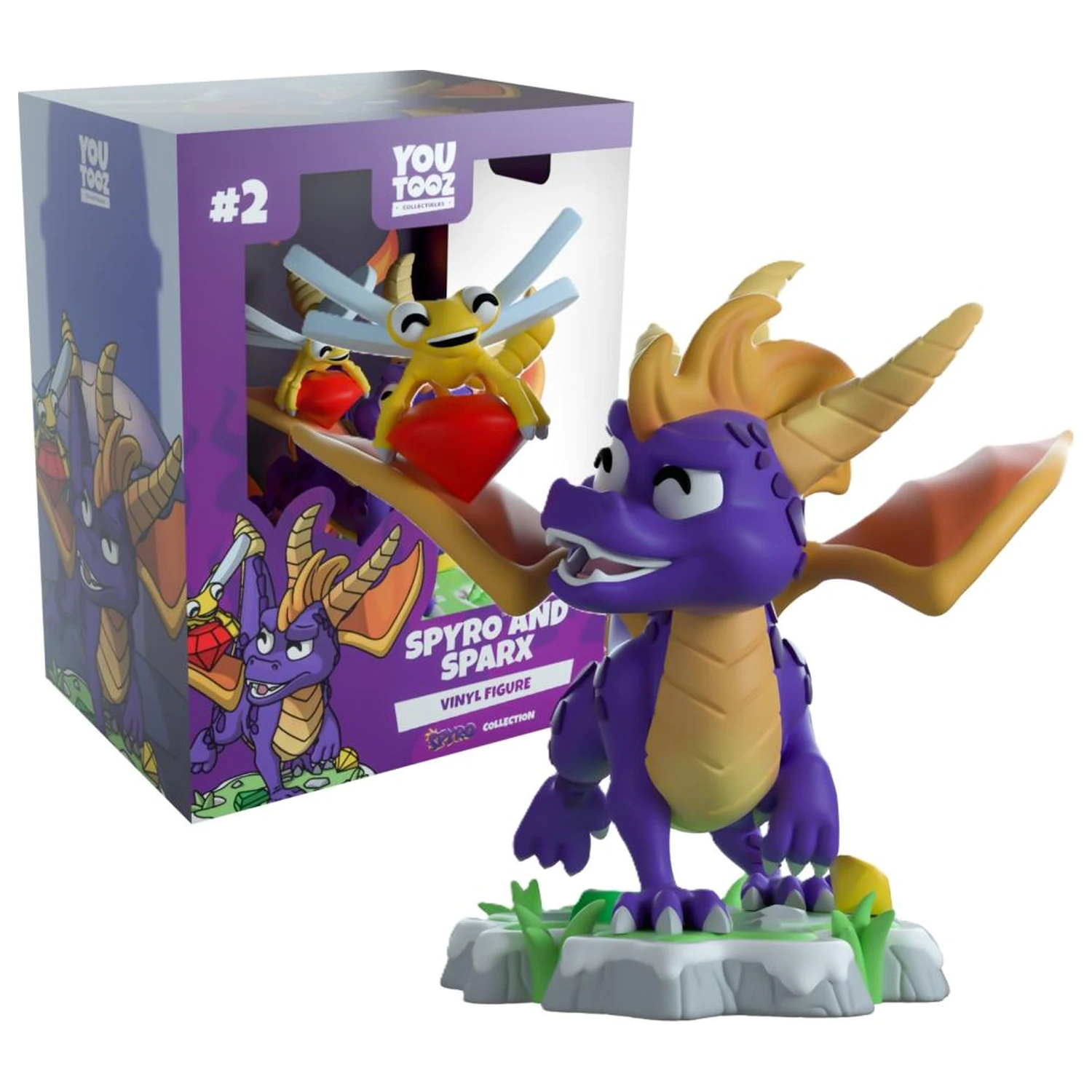 Spyro and Sparx figura Youtooz 9cm termékfotó