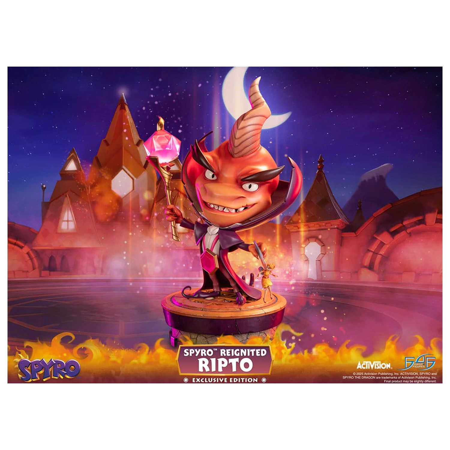 Spyro Reignited Ripto Exkluzív Edition szobor figura 47 cm termékfotó