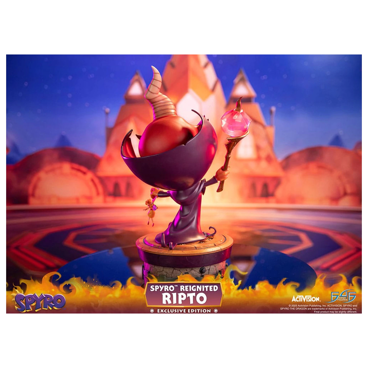Spyro Reignited Ripto Exkluzív Edition szobor figura 47 cm termékfotó
