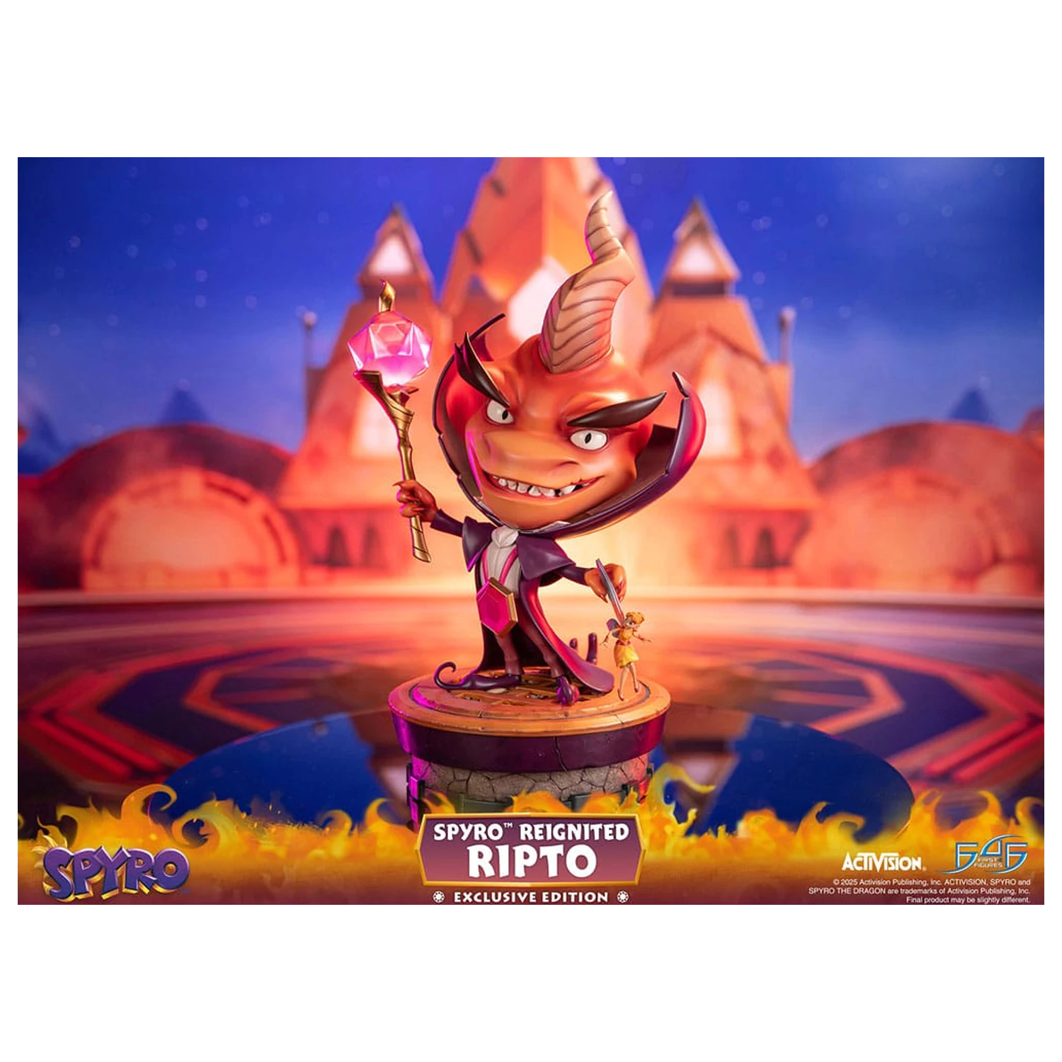 Spyro Reignited Ripto Exkluzív Edition szobor figura 47 cm termékfotó