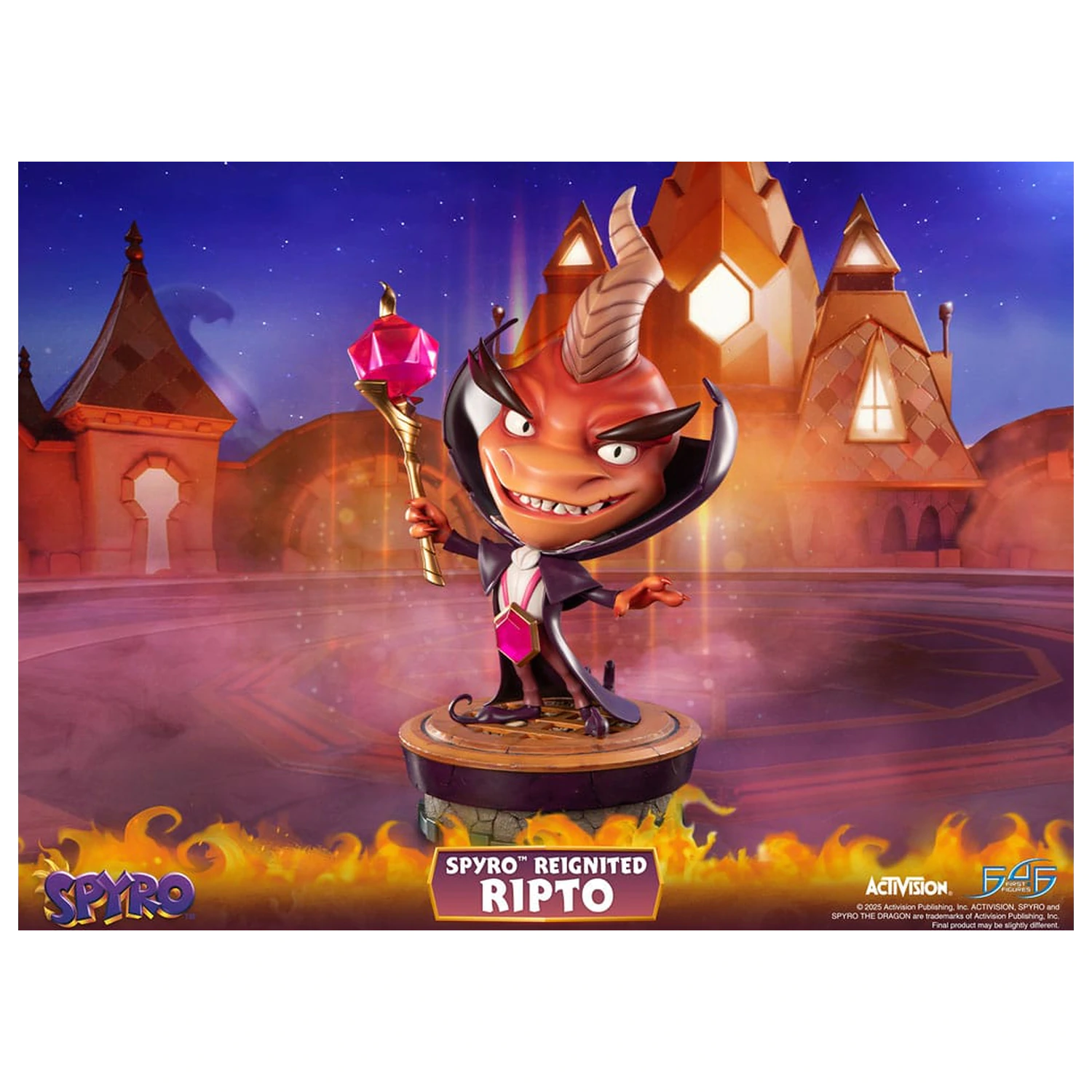 Spyro Reignited Ripto szobor figura 47 cm termékfotó