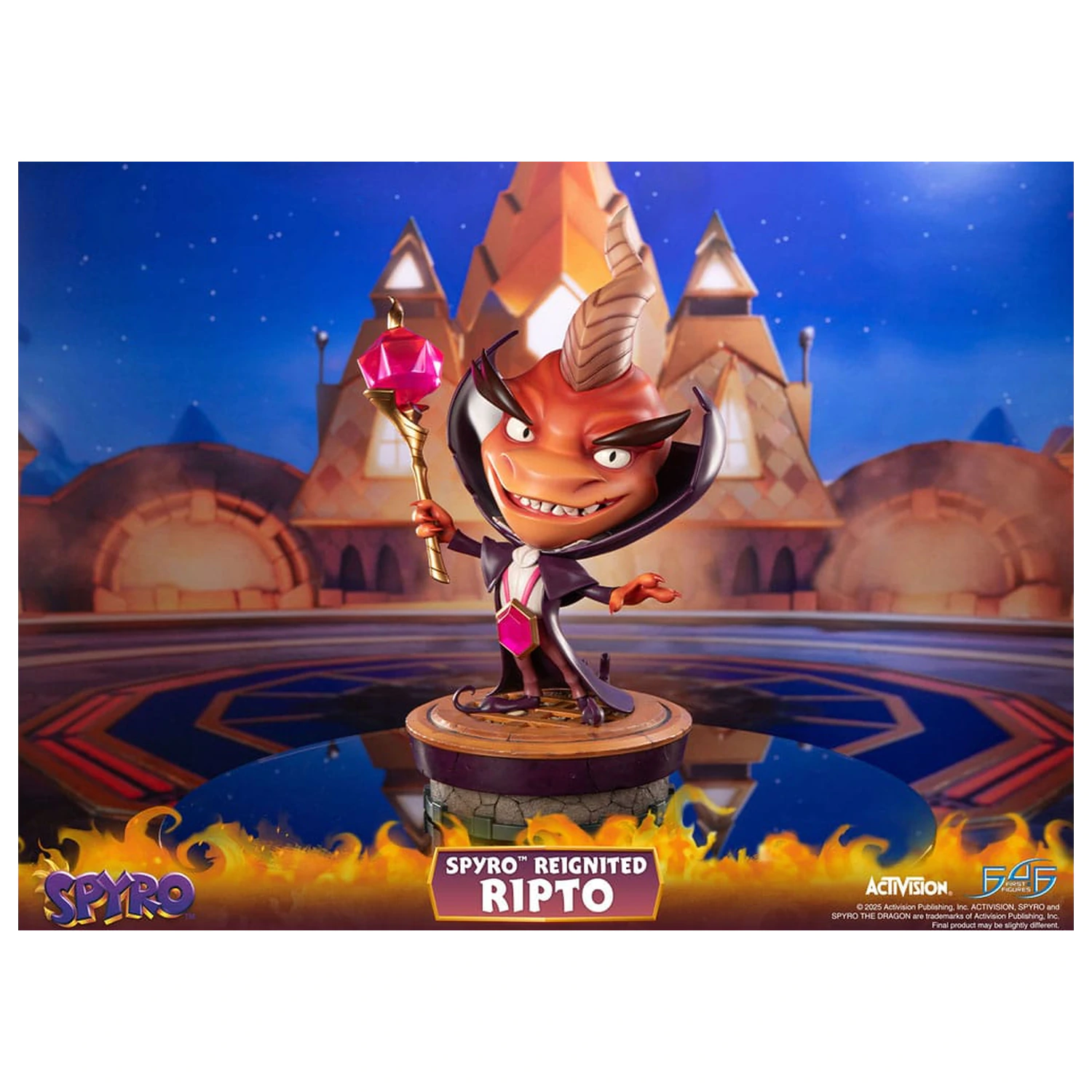 Spyro Reignited Ripto szobor figura 47 cm termékfotó