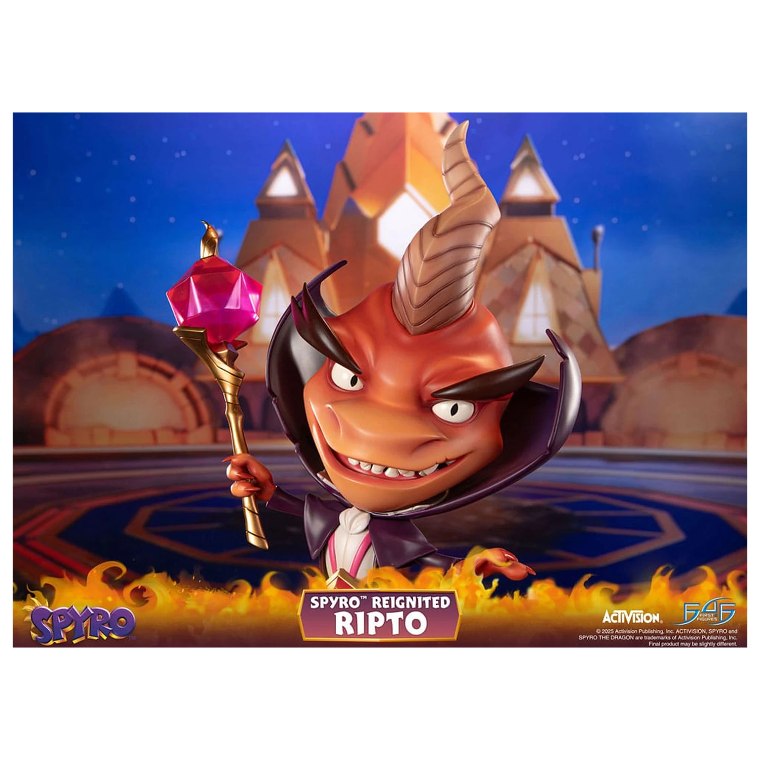Spyro Reignited Ripto szobor figura 47 cm termékfotó