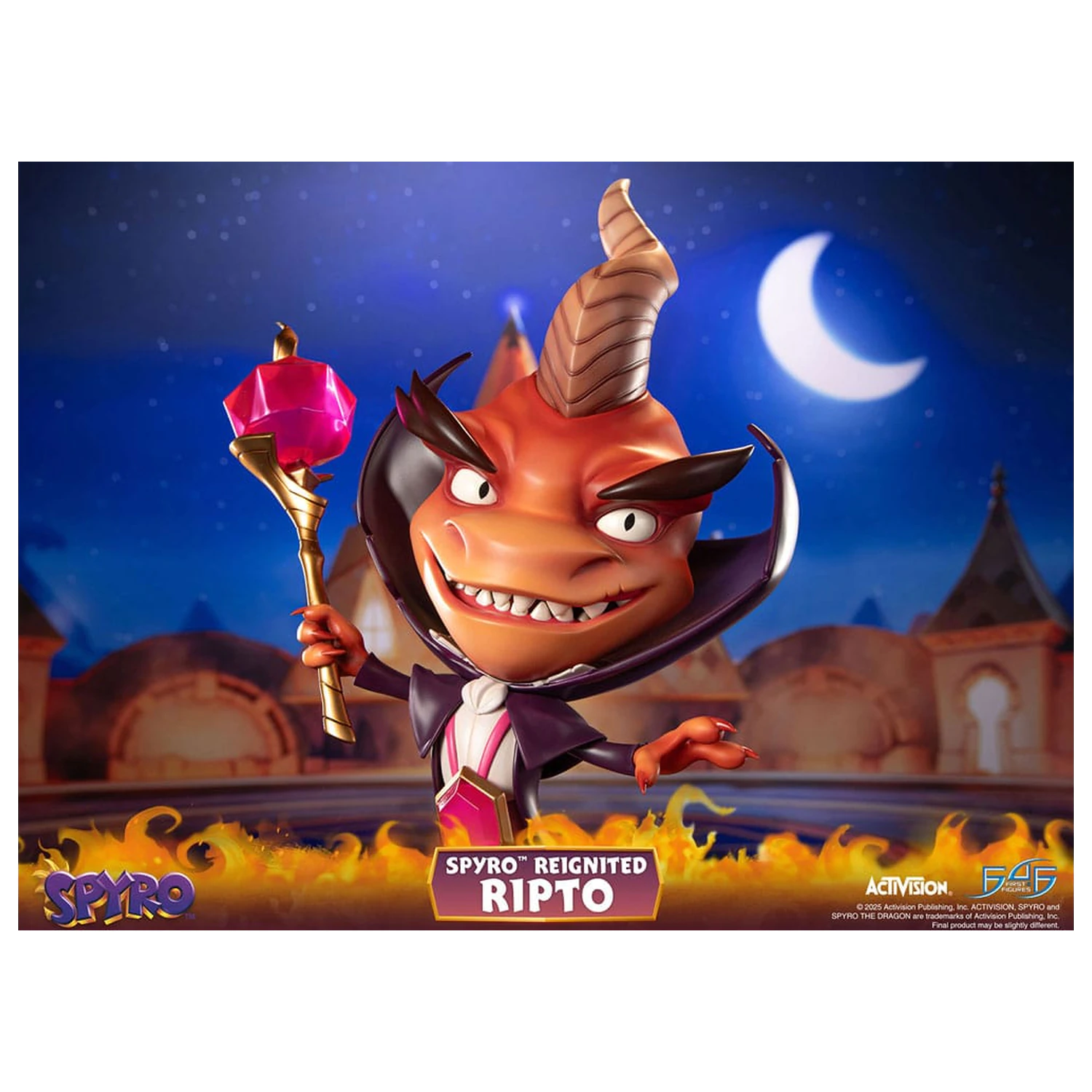 Spyro Reignited Ripto szobor figura 47 cm termékfotó