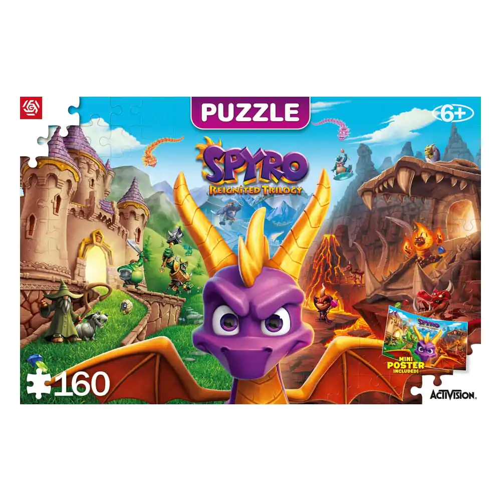 Spyro Reignited Trilogy gyerek puzzle (160 darab) termékfotó