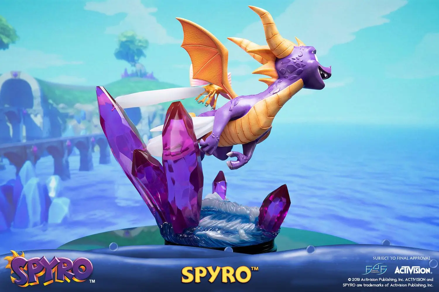Spyro Reignited Trilogy Spyro szobor figura 45 cm termékfotó