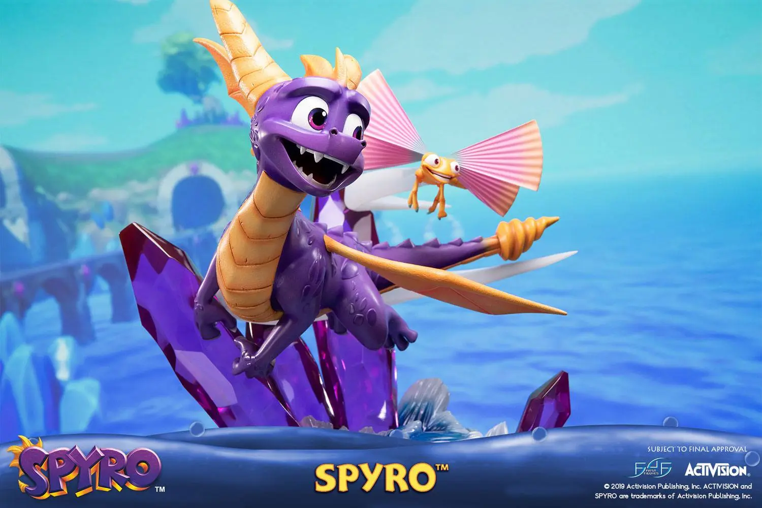 Spyro Reignited Trilogy Spyro szobor figura 45 cm termékfotó