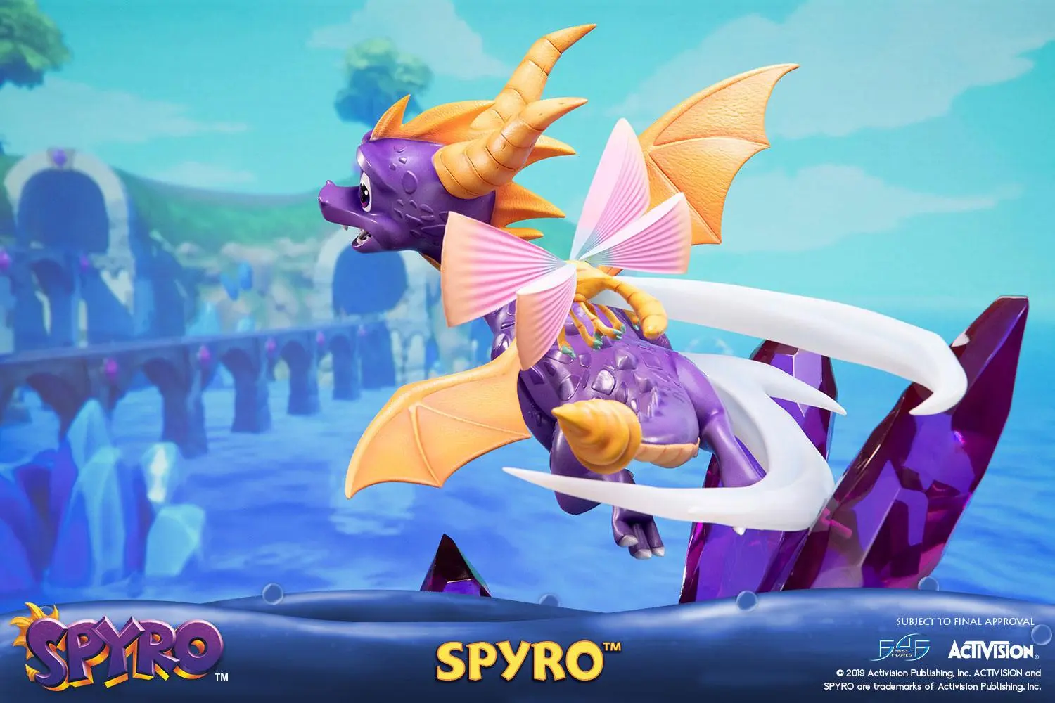 Spyro Reignited Trilogy Spyro szobor figura 45 cm termékfotó