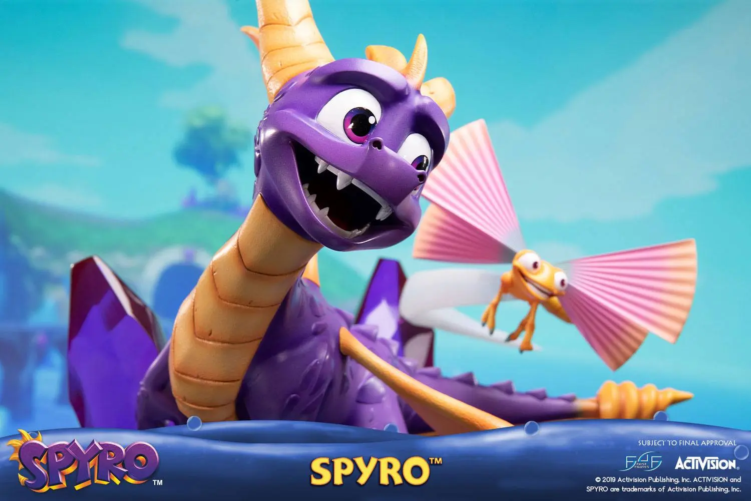 Spyro Reignited Trilogy Spyro szobor figura 45 cm termékfotó