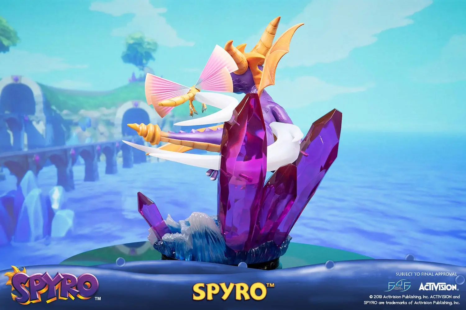 Spyro Reignited Trilogy Spyro szobor figura 45 cm termékfotó