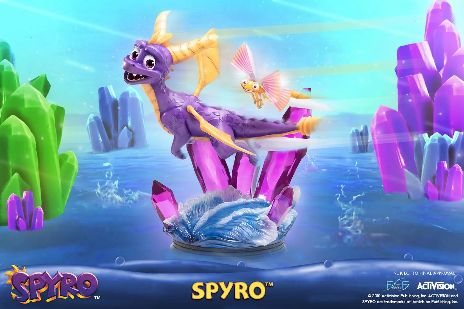 Spyro Reignited Trilogy Spyro szobor figura 45 cm termékfotó