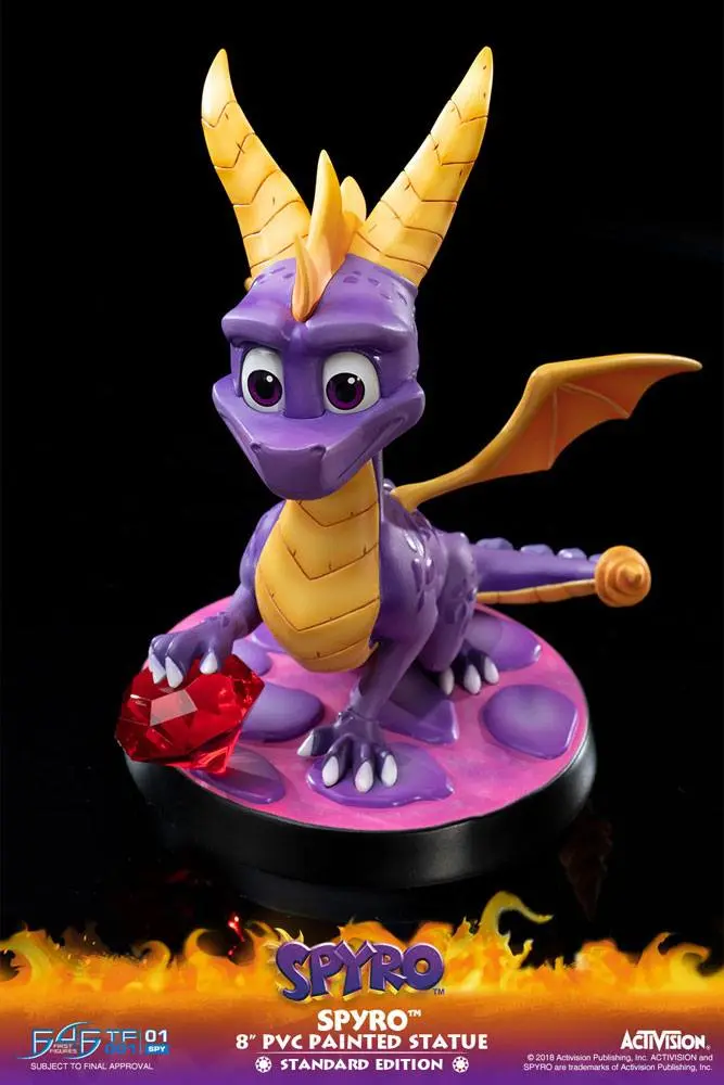 Spyro the Dragon Spyro PVC szobor figura 20 cm termékfotó