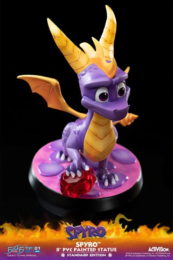 Spyro the Dragon Spyro PVC szobor figura 20 cm termékfotó