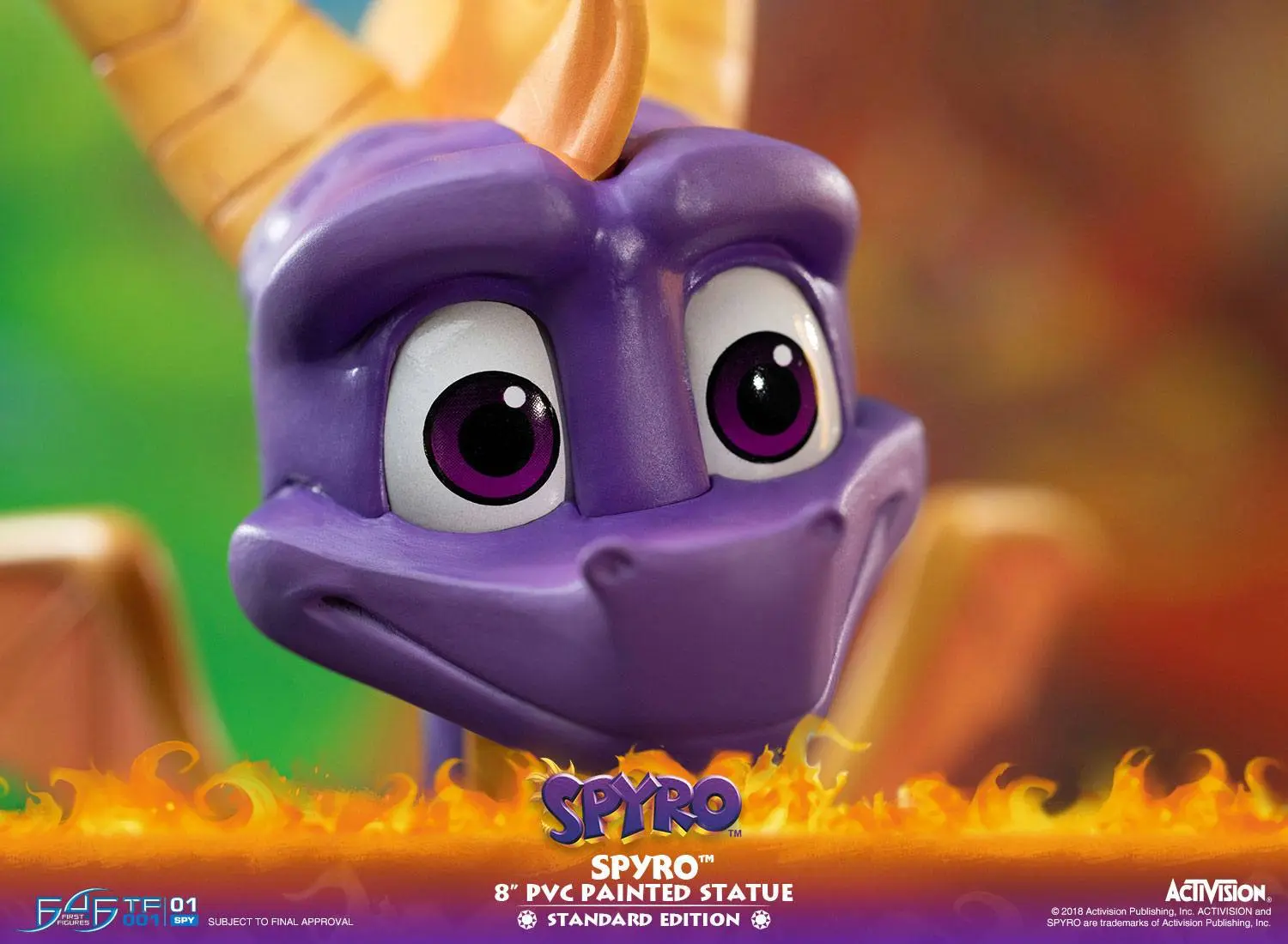 Spyro the Dragon Spyro PVC szobor figura 20 cm termékfotó