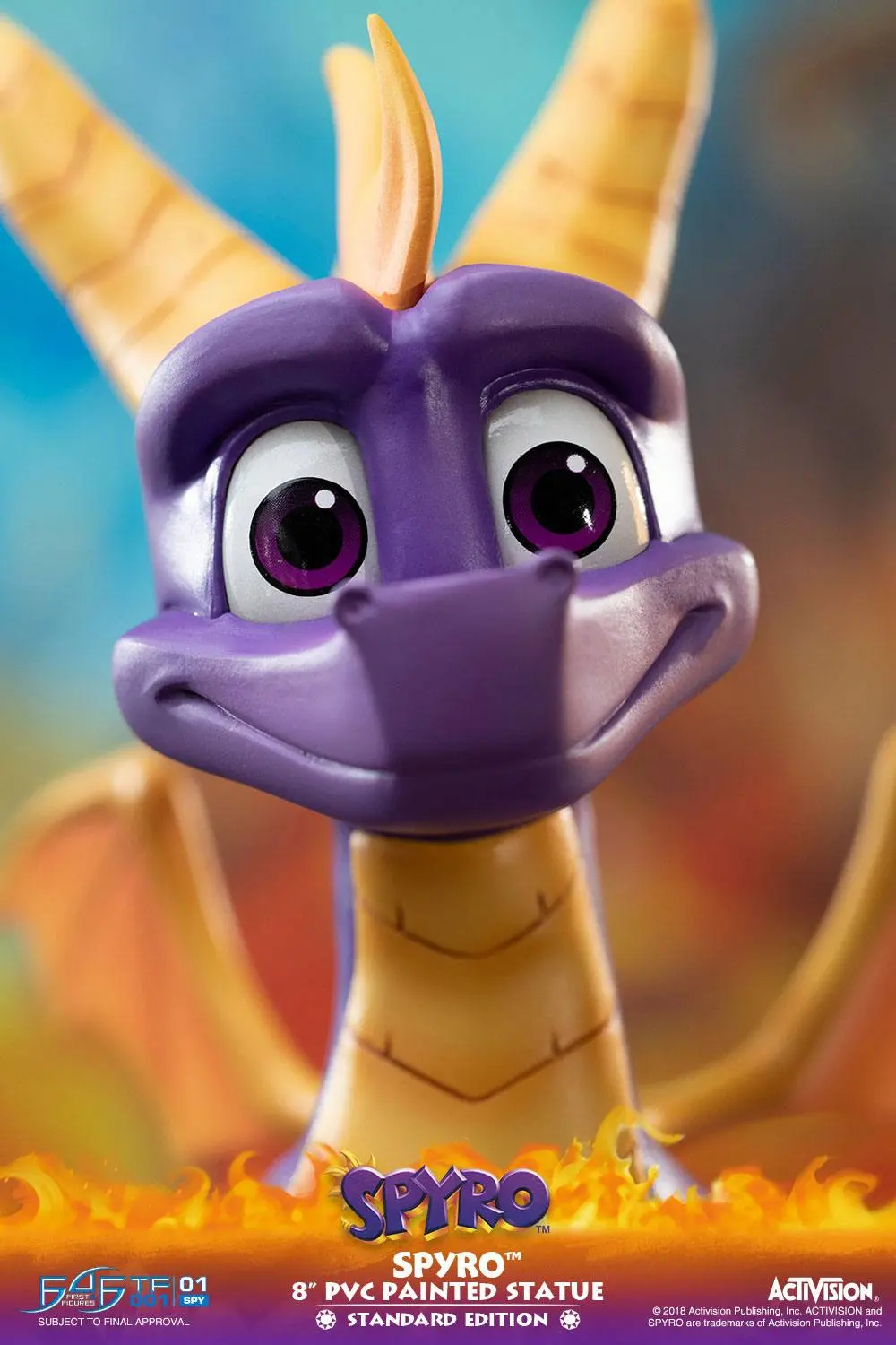Spyro the Dragon Spyro PVC szobor figura 20 cm termékfotó
