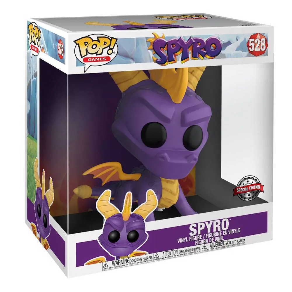 Spyro the Dragon Super méretd POP! Games Vinyl figura Spyro 25 cm termékfotó