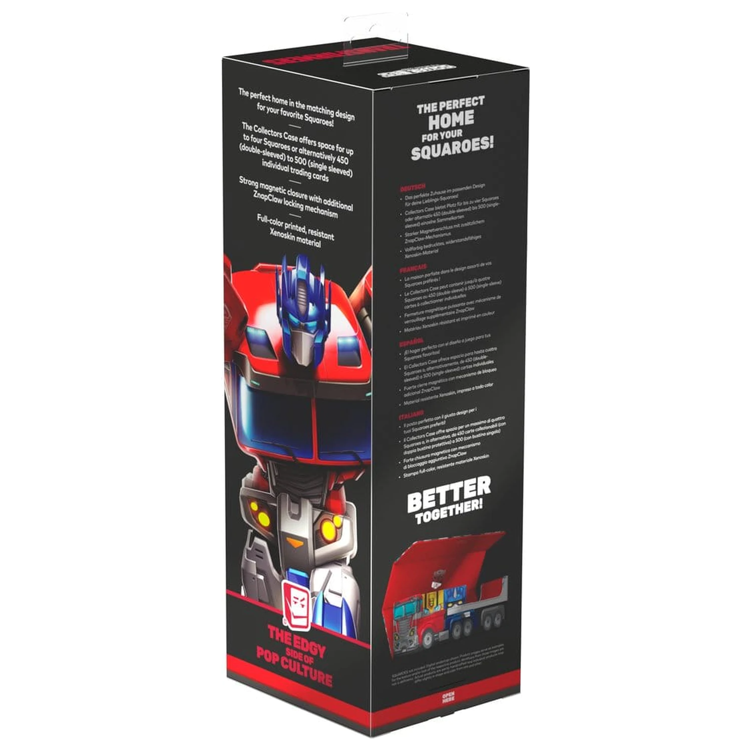 Squaroes Collectors Case 400 Squaroe Transformers - Optimus Prime Truck termékfotó
